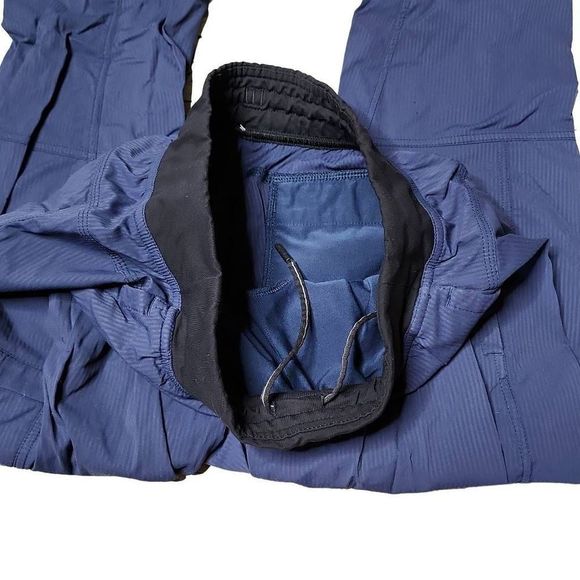 Lululemon lab dance studio pants blue black adjustable ankle 32" pants - Picture 4 of 11